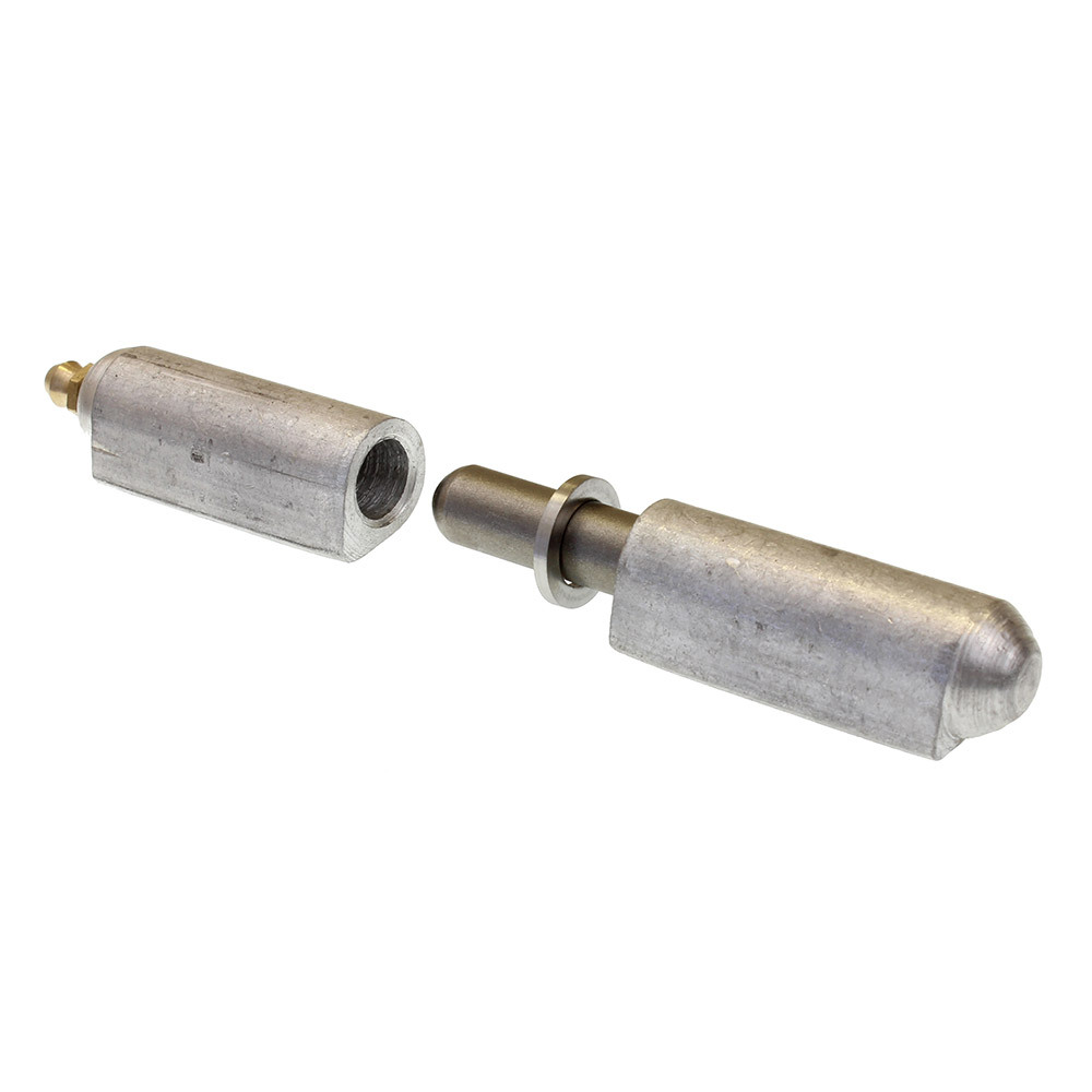 NS 100mm weld on pin hinge mild steel grease nipple