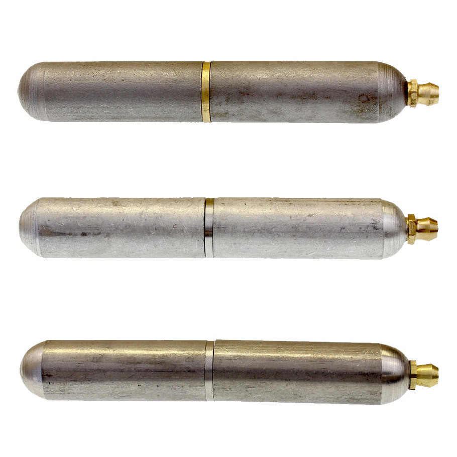 NS 100mm weld on pin hinge mild steel grease nipple