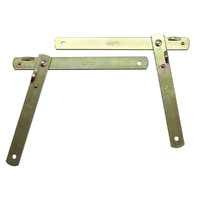 Lid Stay - card table stay chrome plate